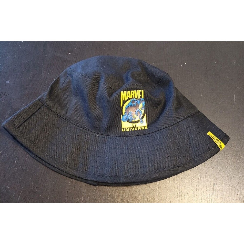 MARVEL BLACK PANTHER ORIGINAL BLACK BUCKET HAT FOR KIDS